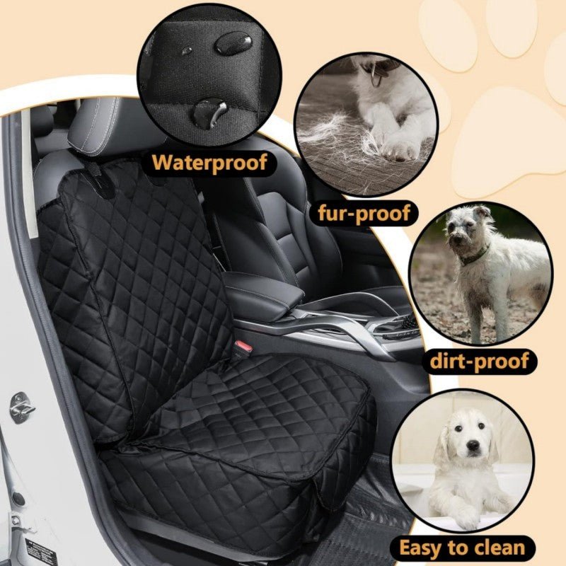 DOg Car Seat Cover, Waterproof Pet Front Seat Cover Vehicle Seat Protection, Scratch Proof & Nonslip Pet Car Seat Protector Dog Seat Cover For Cars, Trucks & SUV - WaggingTailsMall - Free Shipping - Guaranteed Returns!