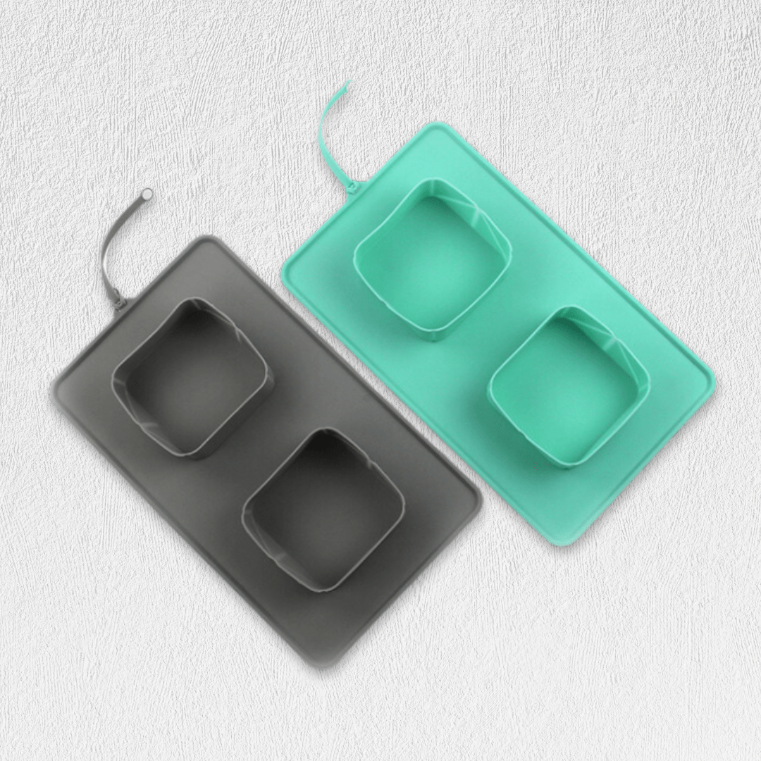 Pet Bowl Silicone Foldable and Portable Pet Bowl - WaggingTailsMall - Free Shipping - Guaranteed Returns!