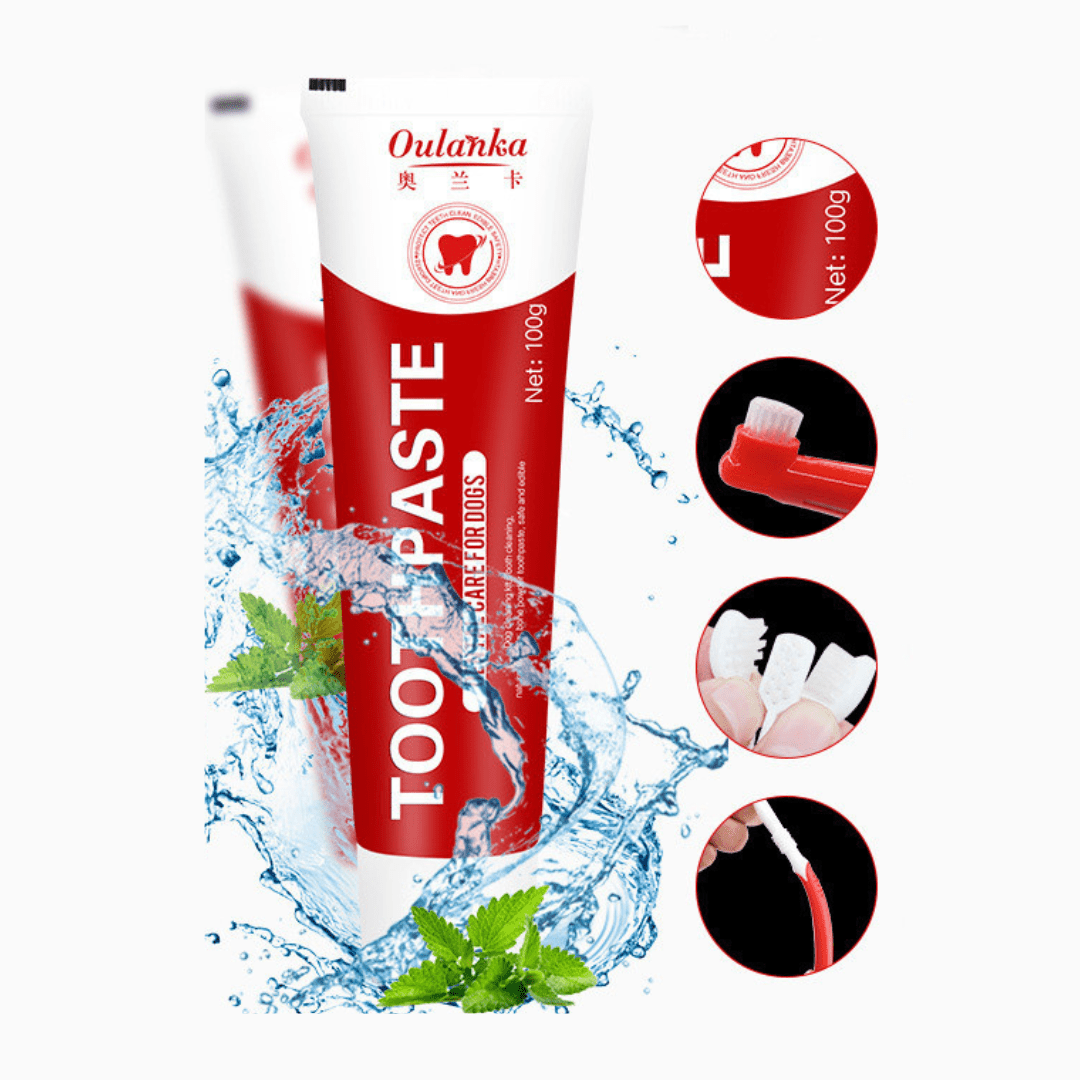 Pet toothbrush set - WaggingTailsMall - Free Shipping - Guaranteed Returns!