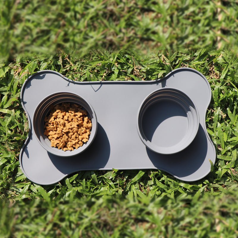 Silicone pet bowl - WaggingTailsMall - Free Shipping - Guaranteed Returns!