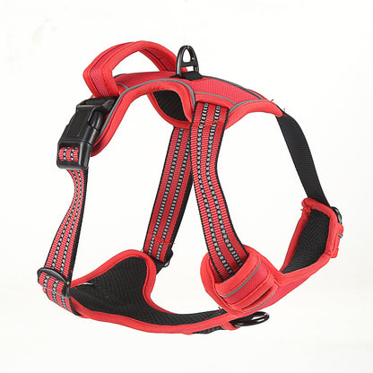 Dog Harness No Pull Breathable Reflective Pet Harness Vest