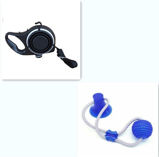 5 in 1 Pet Supplies With Water Bottle, Cup, Pet leash - WaggingTailsMall - Free Shipping - Guaranteed Returns!