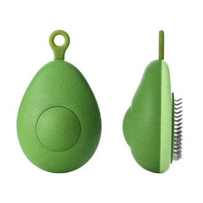 Creative Cat Grooming Comb Portable Massage Brush One-Button Remove Floating Hair Scraper Cats Dogs Pet Self Cleaning Tool Accessories