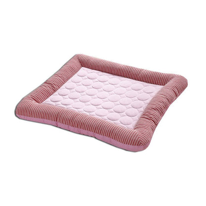 Pet Cooling Pad Bed For Dogs Cats Puppy Kitten Cool Mat Pet Blanket Ice Silk Material Soft For Summer Sleeping Blue Breathable - WaggingTailsMall - Free Shipping - Guaranteed Returns!