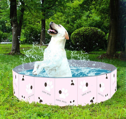 PVC Folding Bathtub Dog Bathtub Pet Products - WaggingTailsMall - Free Shipping - Guaranteed Returns!